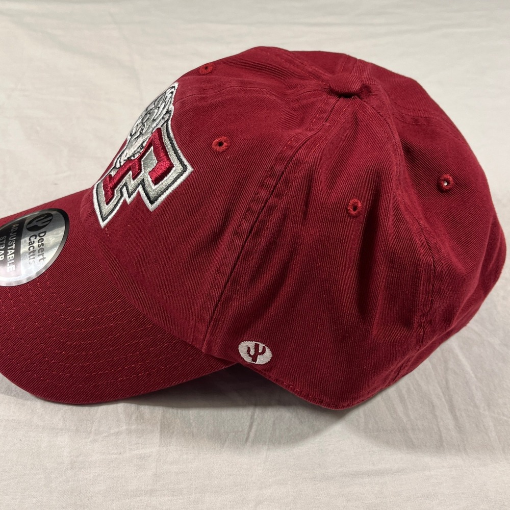 Desert Cactus Fordham University Baseball Hat Adult OS Red NEW Rams Embroidered - Picture 2 of 9